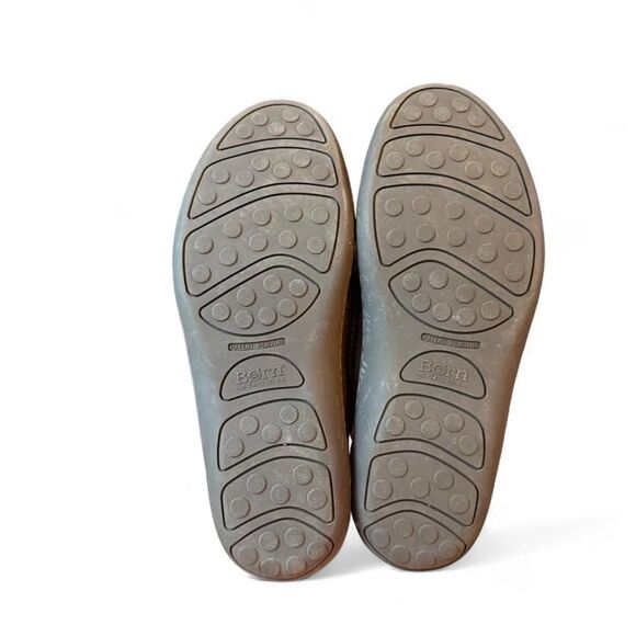Børn Men’s Brown Pebbled Leather Slip-On Loafers Size 9 Comfort Shoes Moc Toe main image 6
